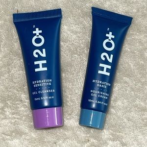 H20+ Hydration Sensitive Gel Cleanser & Hydration Oasis Nourishing Cream Bundle